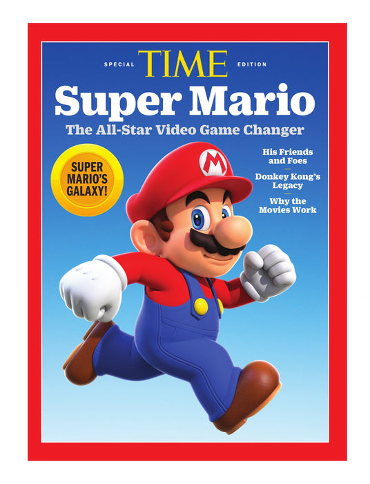 TIME Special Edition - Super Mario: The All-Star Video Game Changer, Super Mario's Galaxy, His Friends & Foes, Donkey Kong's Legacy, Why The Movies Work & More! - for just $14.99! 