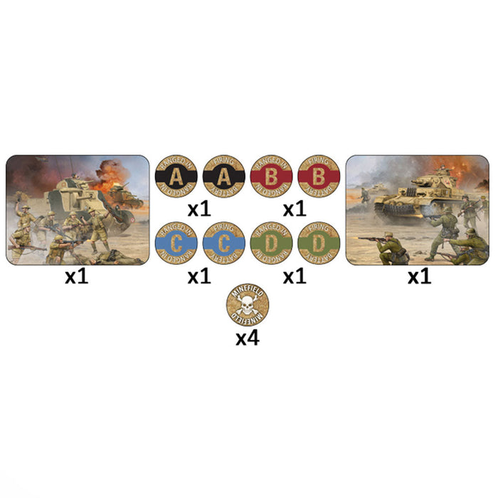 Flames of War: Desert Mission Token Set - for just $10.50! 