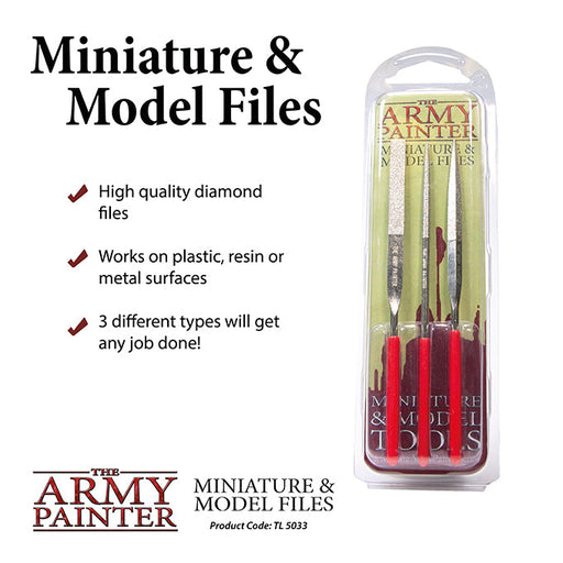 Army Painter Tools: Miniature and Model Files - for just $10.99! 