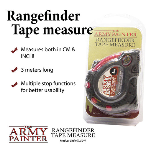 Army Painter Tools: Rangefinder Tape Measure - for just $9.99! 