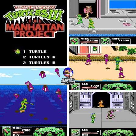 TMNT 3 NES Video Game Cartidge Nintendo Entertainment System - for just $39.99! 