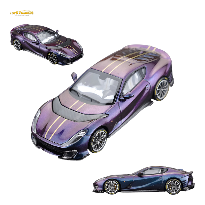 TOC Ferrari 812C Chameleon Purple 1:64 - for just $39.99! 