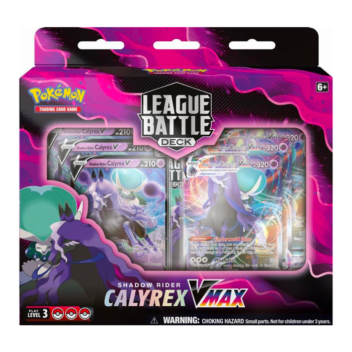 Pokemon Trading Card Game: League Battle Deck - Shadow Rider Calyrex VMAX - for just $29.99! 
