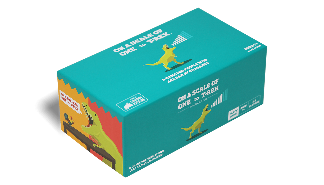 On a Scale of One to T-Rex - for just $19.99! 