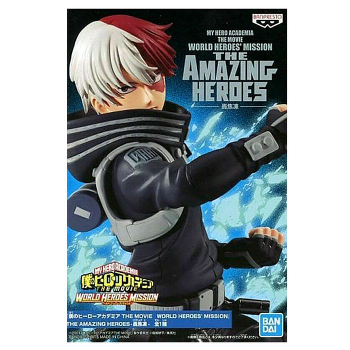 My Hero Academia: World Heroes' Mission - Shoto Todoroki - The Amazing Heroes Figure - for just $24.99! 
