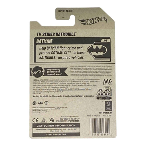 Hot Wheels TV Series Batmobile - Batman Series 3/5 - for just $1.79! 