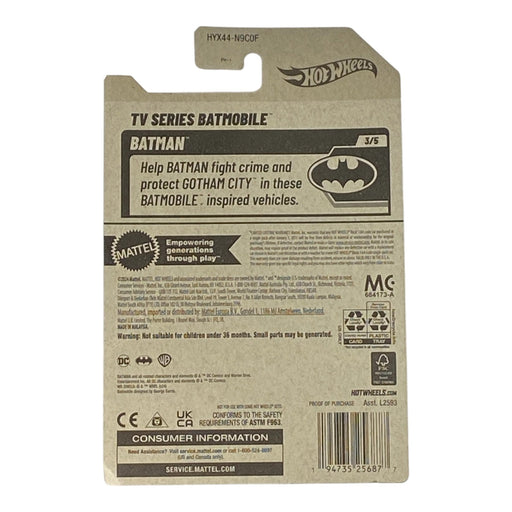 Hot Wheels TV Series Batmobile - Batman Series 3/5 - for just $1.79! 
