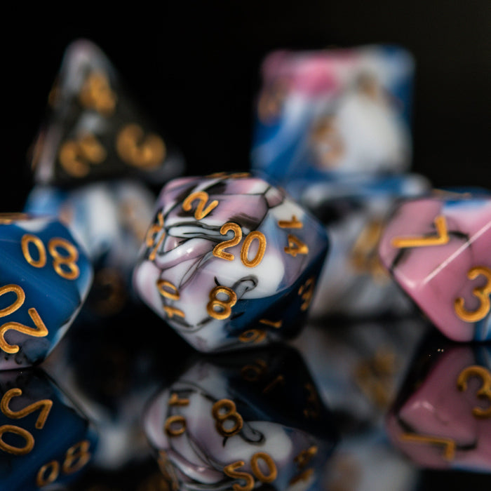 Twisted Dreams Acrylic Dice Set - Just $9.99! Shop now at Retro Gaming of Denver