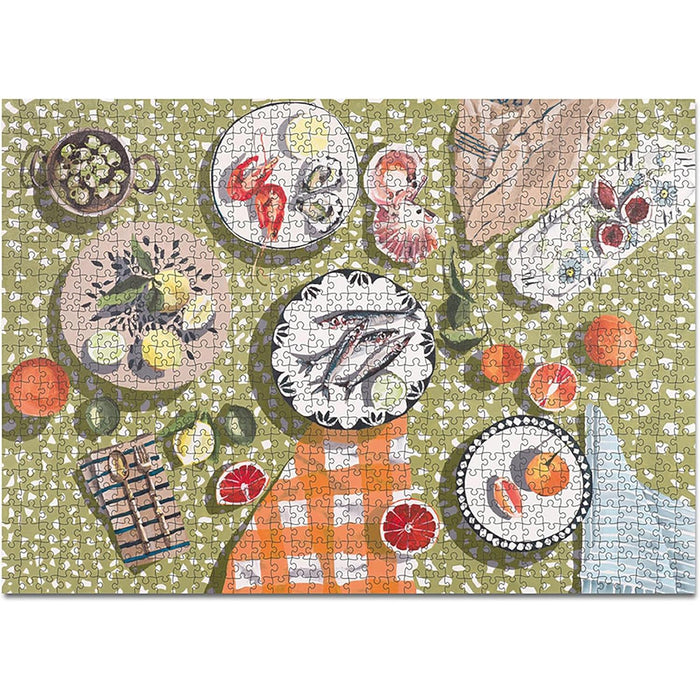 Table by the Sea 1000 Piece Jigsaw Puzzle Journey of Something - for just $24.99! 