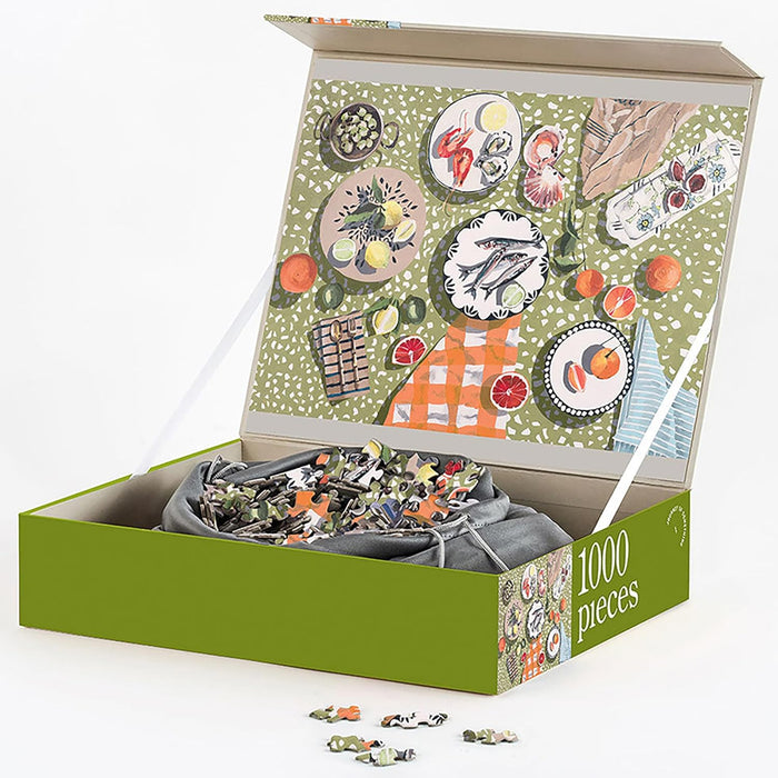 Table by the Sea 1000 Piece Jigsaw Puzzle Journey of Something - for just $24.99! 