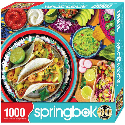 Taco Table 1000 Piece Jigsaw Puzzle Springbok - for just $19.99! 