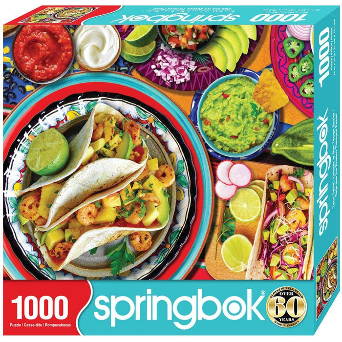 Taco Table 1000 Piece Jigsaw Puzzle Springbok - for just $19.99! 