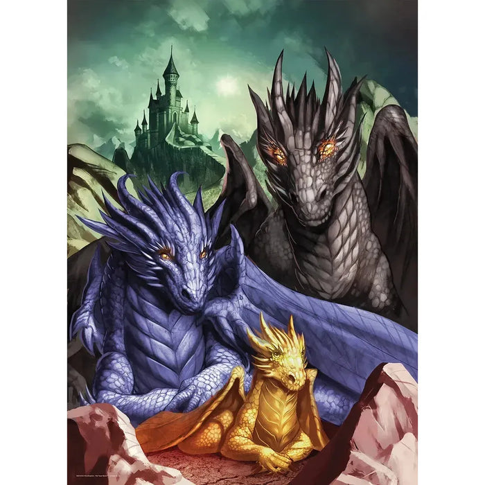 Tairn, Sgaeyl & Andarna Fourth Wing 1000 Piece Jigsaw Puzzle Eurographics - for just $24.99! 