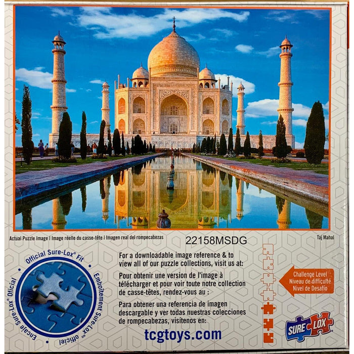 Taj Mahal Bucket List 300 Piece Jigsaw Puzzle Sure Lox - for just $14.99! 