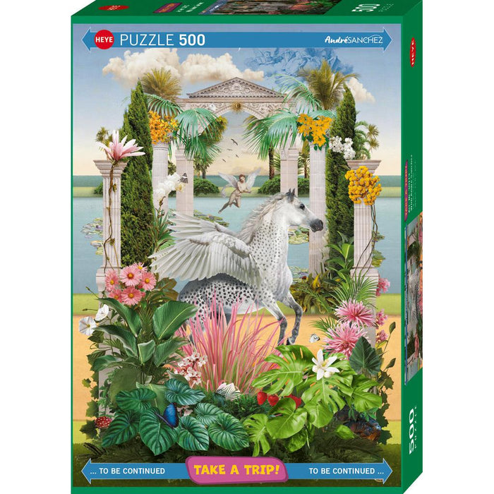 Take a Trip with André Sanchez 500 Piece Jigsaw Puzzle Heye - for just $19.99! 