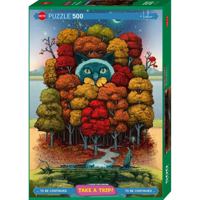 Take a Trip with Andy Kehoe 500 Piece Jigsaw Puzzle Heye - for just $19.99! 