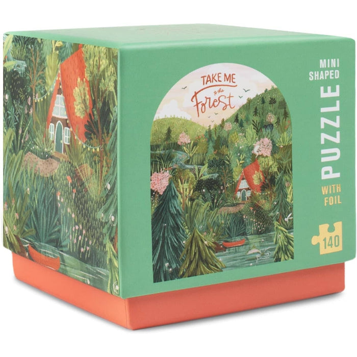 Take me to The Forest 140 Piece Mini Jigsaw Puzzle Lantern Press - for just $14.99! 