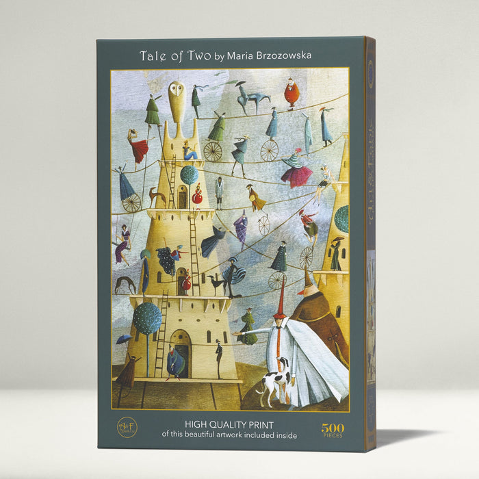 Tale of Two 500 Piece Premium Jigsaw Puzzle Art & Fable - for just $27.99! 