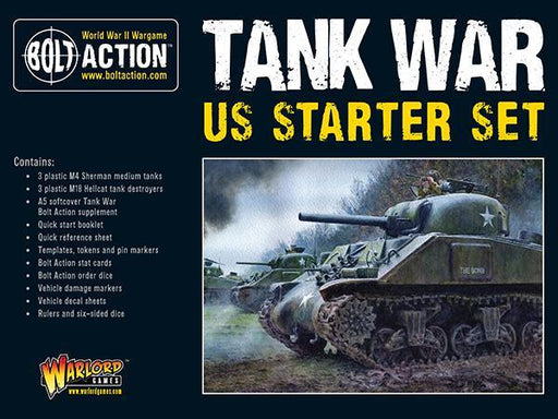 Bolt Action: Tank War - US starter set - for just $149.99! 
