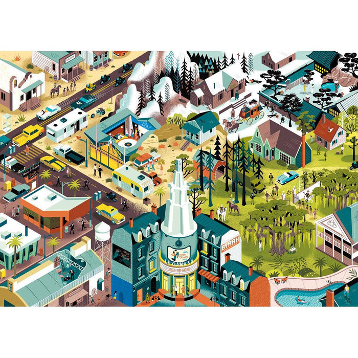 Tarantino Films Movie Masters 1000 Piece Jigsaw Puzzle Heye - for just $29.99! 