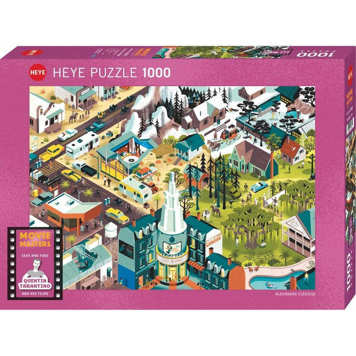 Tarantino Films Movie Masters 1000 Piece Jigsaw Puzzle Heye - for just $29.99! 