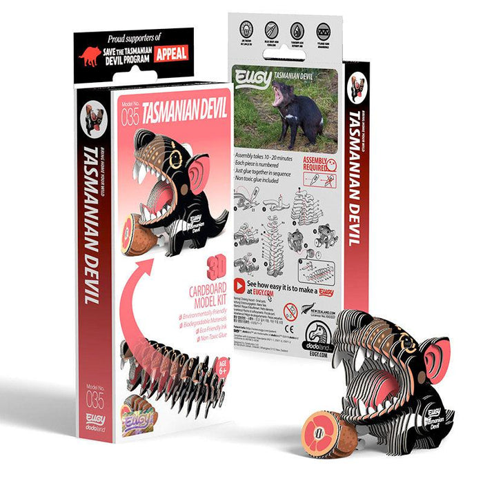 Tasmanian Devil 3D Cardboard Model Kit Eugy - for just $11.99! 