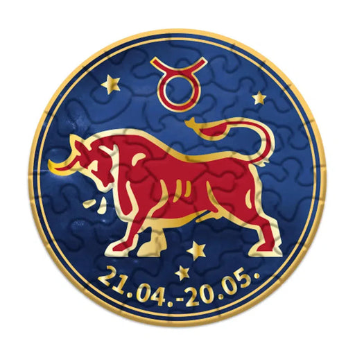 Taurus Zodiac 33 Piece Mini Matchbox Jigsaw Puzzle Curiosi - for just $5.99! 