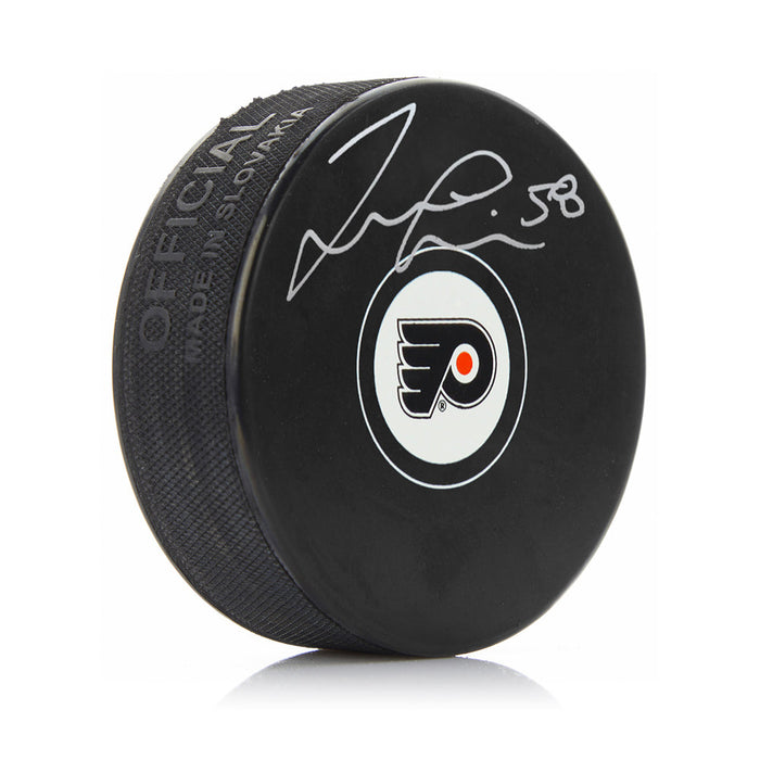 Taylor Leier Autographed Philadelphia Flyers Hockey Puck - for just $9! 