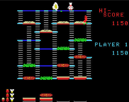 BurgerTime (Colecovision) - for just $0! 