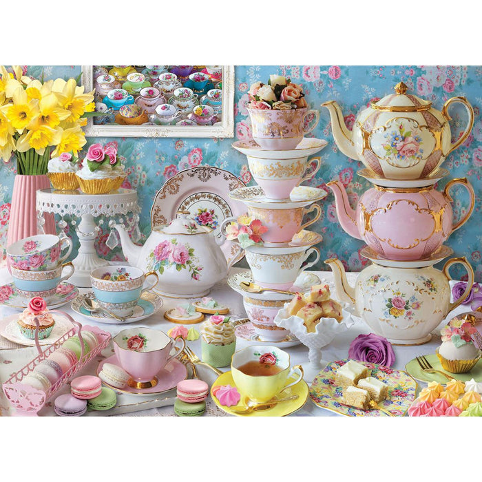 Tea Time 1000 Piece Jigsaw Puzzle Eurographics - for just $21.99! 