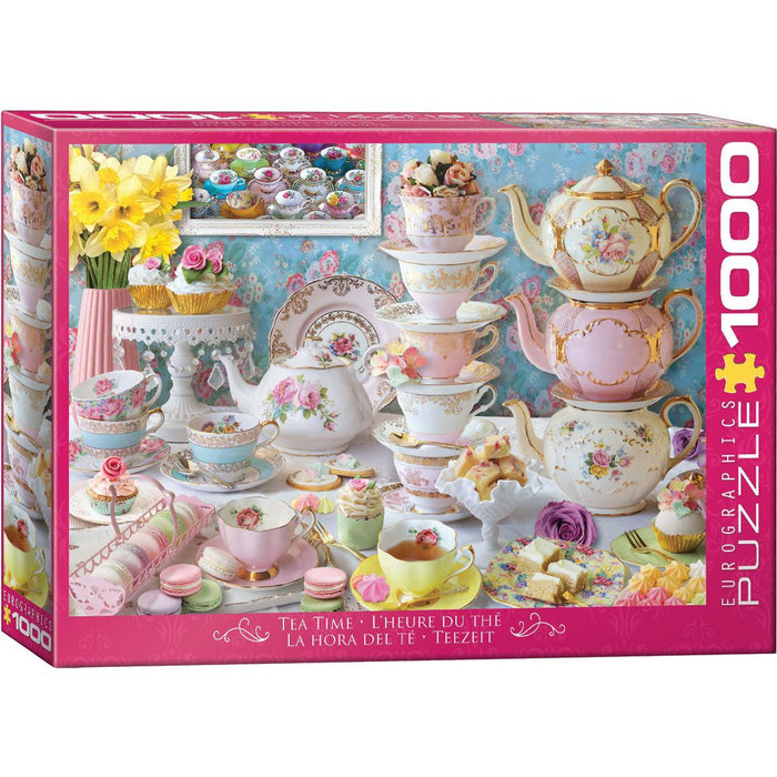 Tea Time 1000 Piece Jigsaw Puzzle Eurographics - for just $21.99! 