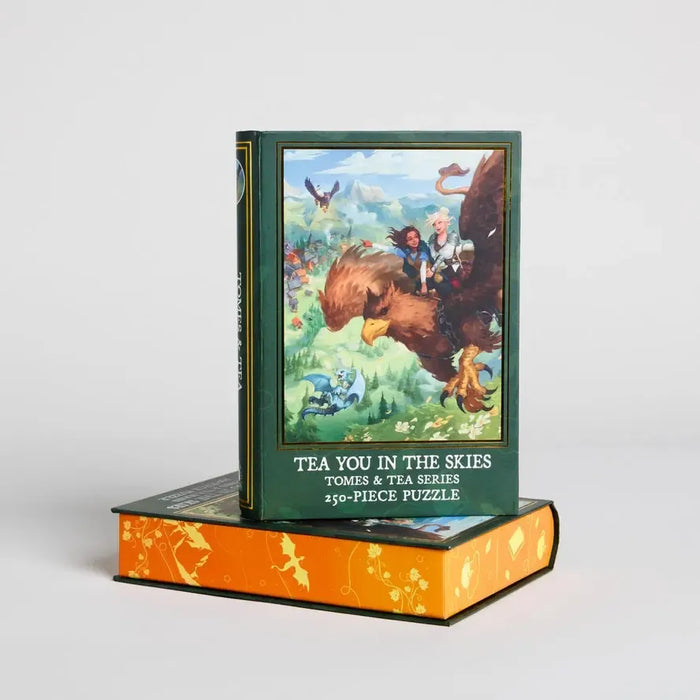 Tea You in the Skies "Tomes & Tea Series" 250 Piece Jigsaw Puzzle KOT - for just $17.99! 