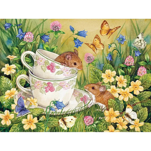 Tea for Two 275 Large Piece Jigsaw Puzzle Cobble Hill - for just $17.99! 
