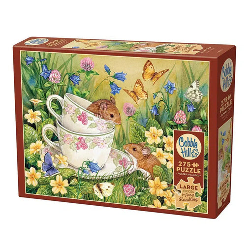 Tea for Two 275 Large Piece Jigsaw Puzzle Cobble Hill - for just $17.99! 