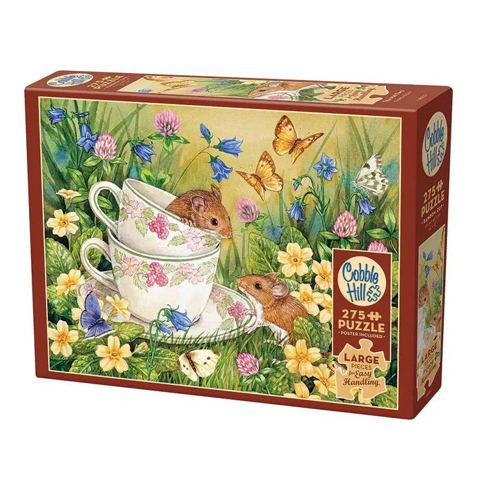 Tea for Two 275 Large Piece Jigsaw Puzzle Cobble Hill - for just $17.99! 
