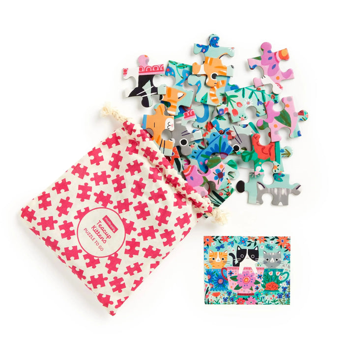 Teacup Kittens 36 Piece Mini Jigsaw Puzzle Mudpuppy - for just $9.99! 