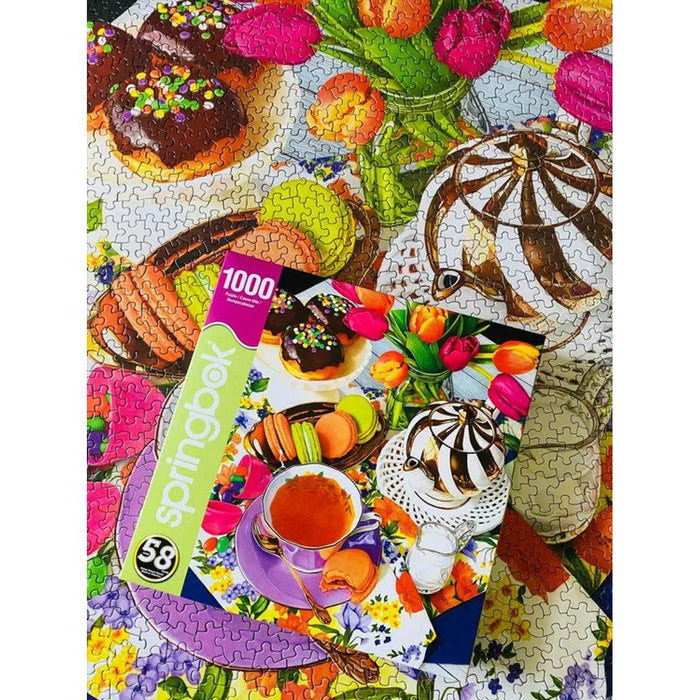Teatime 1000 Piece Jigsaw Puzzle Springbok - for just $19.99! 