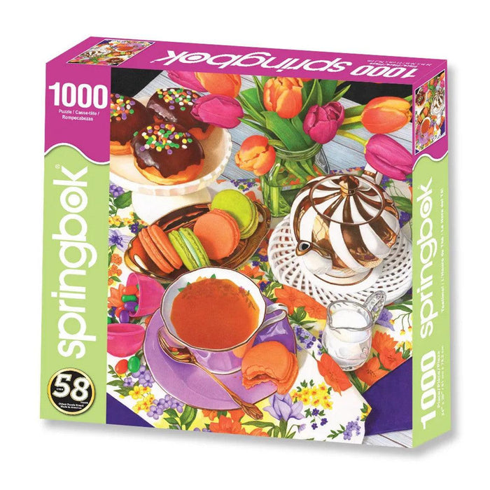 Teatime 1000 Piece Jigsaw Puzzle Springbok - for just $19.99! 