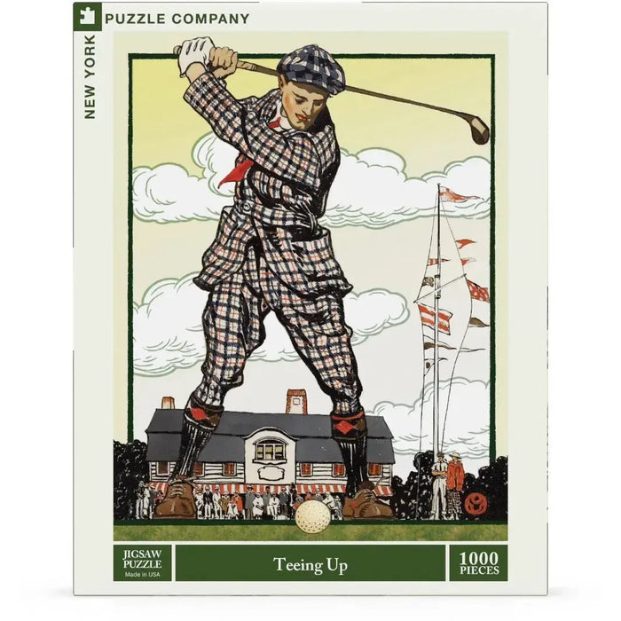 Teeing Up 1000 Piece Jigsaw Puzzle NYPC - for just $28.99! 