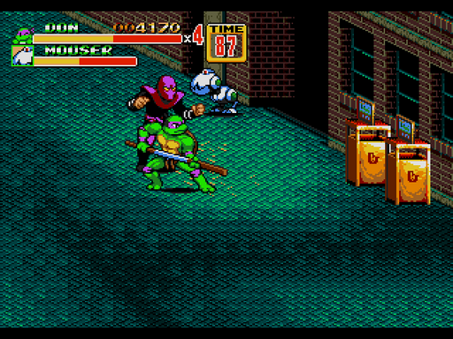 TMNT Shredder's Re-Revenge Sega Genesis Repro Game Cart - for just $19.99! 