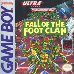 Front cover view of Teenage Mutant Ninja Turtles Fall Of The Foot Clan - GameBoy
