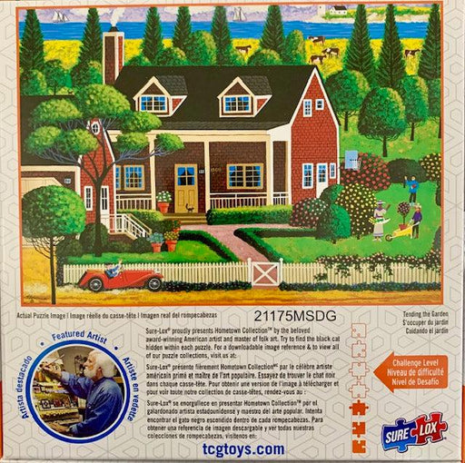 Tending the Garden Hometown Collection 300 Piece Jigsaw Puzzle Sure Lox - for just $14.99! 