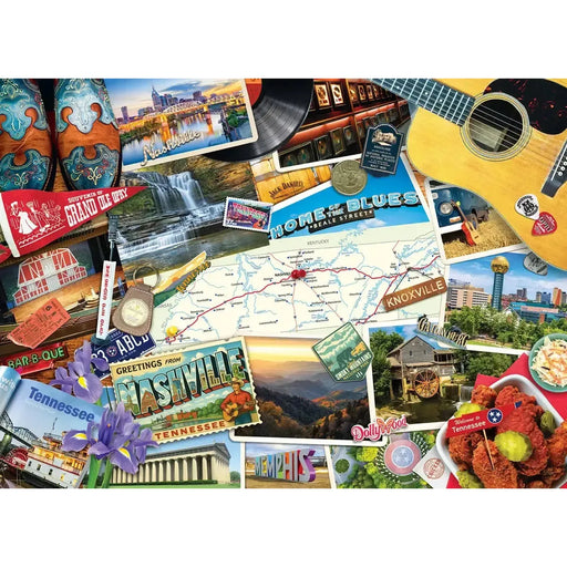 Tennessee Road Trip 1000 Piece Jigsaw Puzzle Eurographics - for just $21.99! 