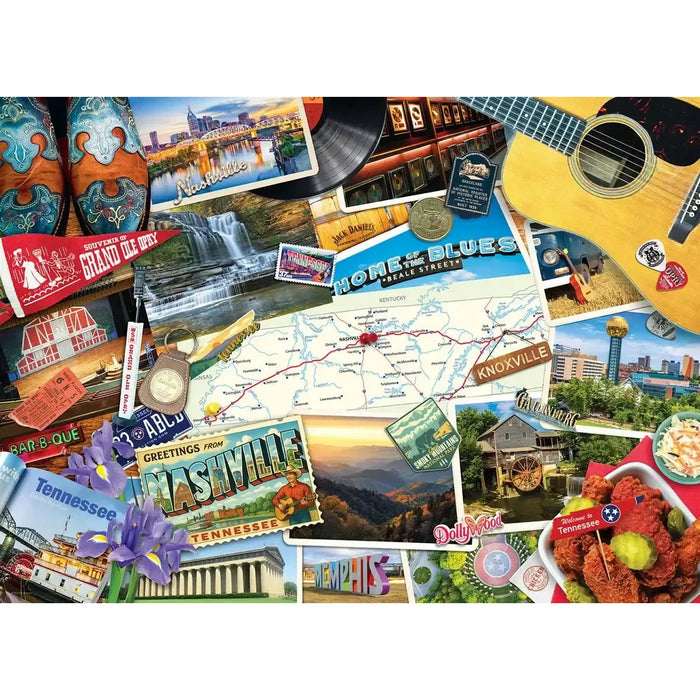 Tennessee Road Trip 1000 Piece Jigsaw Puzzle Eurographics - for just $21.99! 