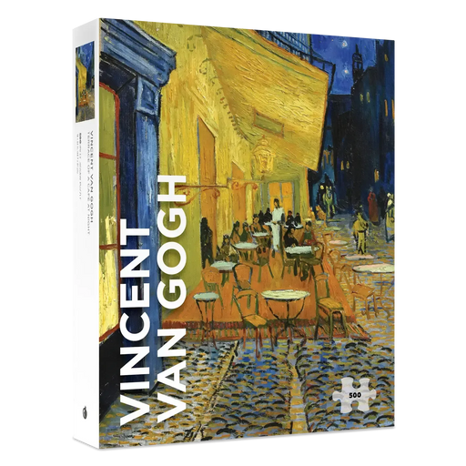 Terrace of A Café At Night by Van Gogh 500 Piece Jigsaw Puzzle Pomegranate - for just $21.99! 