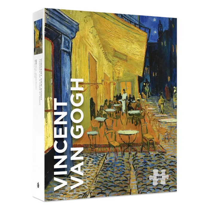 Terrace of A Café At Night by Van Gogh 500 Piece Jigsaw Puzzle Pomegranate - for just $21.99! 