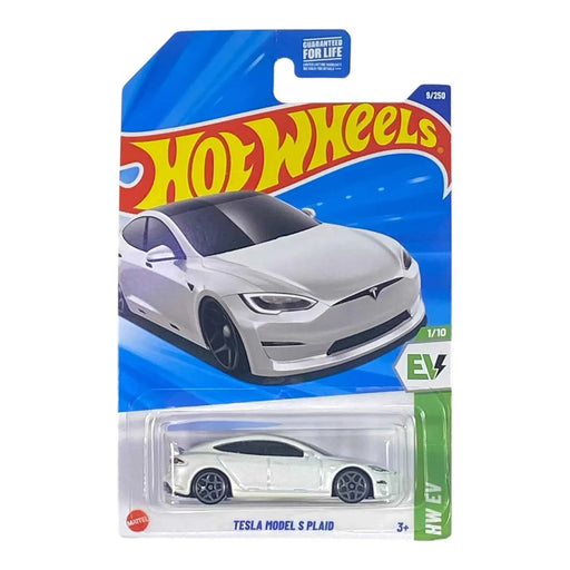 Hot Wheels Tesla Model S Plaid - EV Series 1/10 (Packaging Damage) - for just $1.74! 