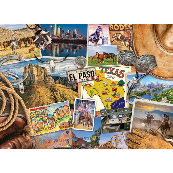 Texas Road Trip 1000 Piece Jigsaw Puzzle Eurographics - for just $21.99! 
