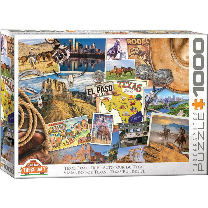 Texas Road Trip 1000 Piece Jigsaw Puzzle Eurographics - for just $21.99! 