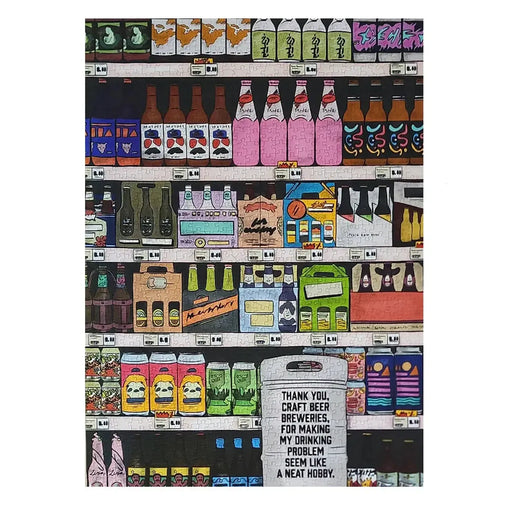 Thank you, craft beer... 1000 Piece Soft Touch Jigsaw Puzzle Ellembee - for just $24.99! 